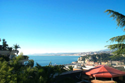 Sea view from Lympia, vacation apartment, Nice France