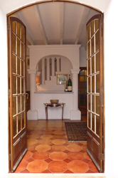 Entrance to dining room